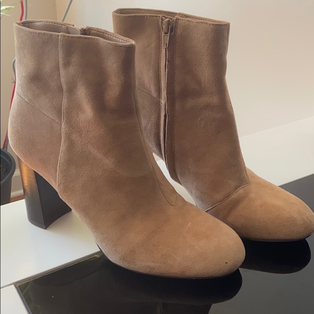 Tan Suede Boots